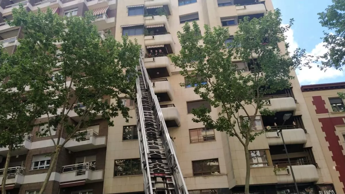 Rescate a través de una ventana en Tres Cruces