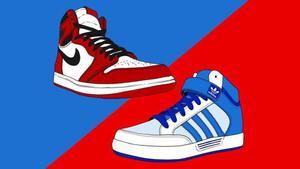 Nike vs Adidas, eterna rivalidad.