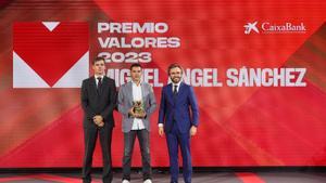 Miguel Ángel Sánchez, Premio Valores 2023