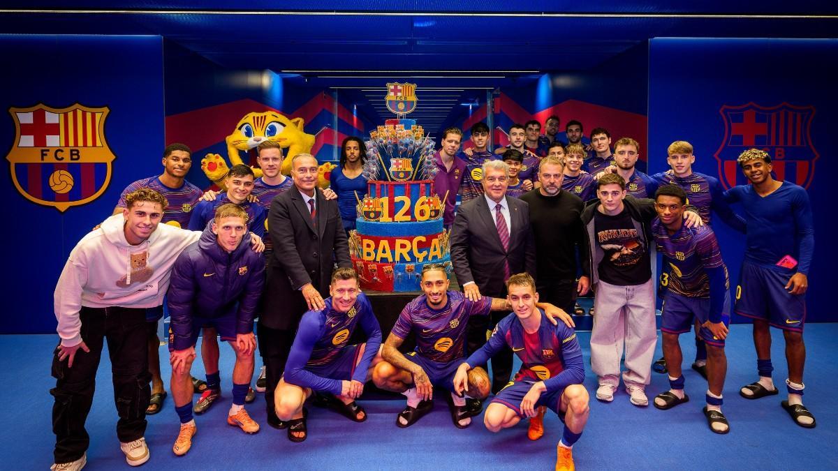 El Barça sopló las velas tras la victoria frente al Alavés