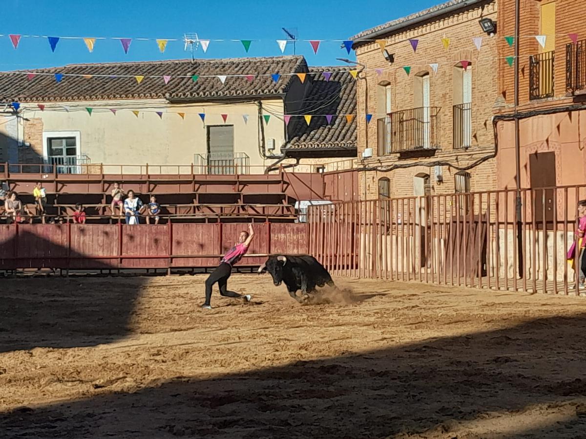 GALERÍA | Exhibición de cortes, quiebros y saltos en Morales de Toro