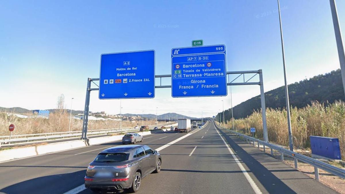 L'enllaç de l'A-2 amb l'AP-7