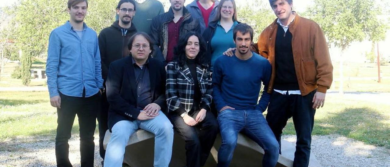 Miembros del grupo de Relatividad y Gravitación que dirige Carles Bona.