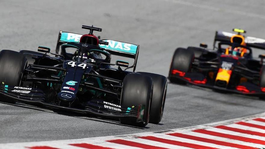 El frec a frec entre Hamilton i Albon va ser d&#039;allò més intens