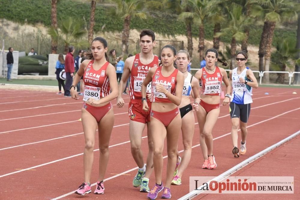 Campeonato de atletismo en Monte Romero