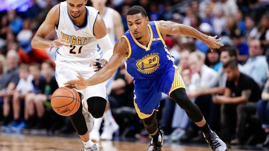 Pressey, con los Warriors.