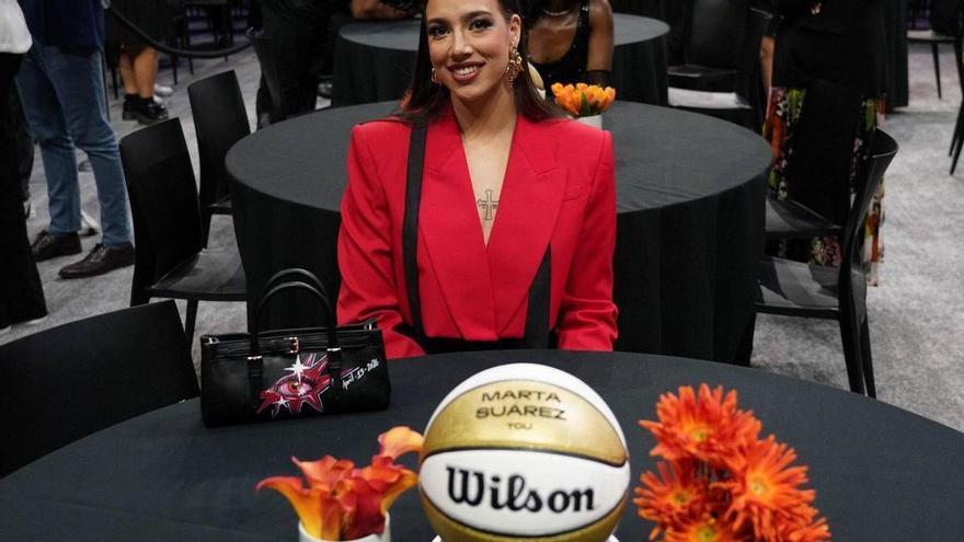 Frenazo momentáneo a la carrera de Marta Suárez en la WNBA: las Valkyries "cortan" a la ovetense a menos de una semana del inicio de la liga