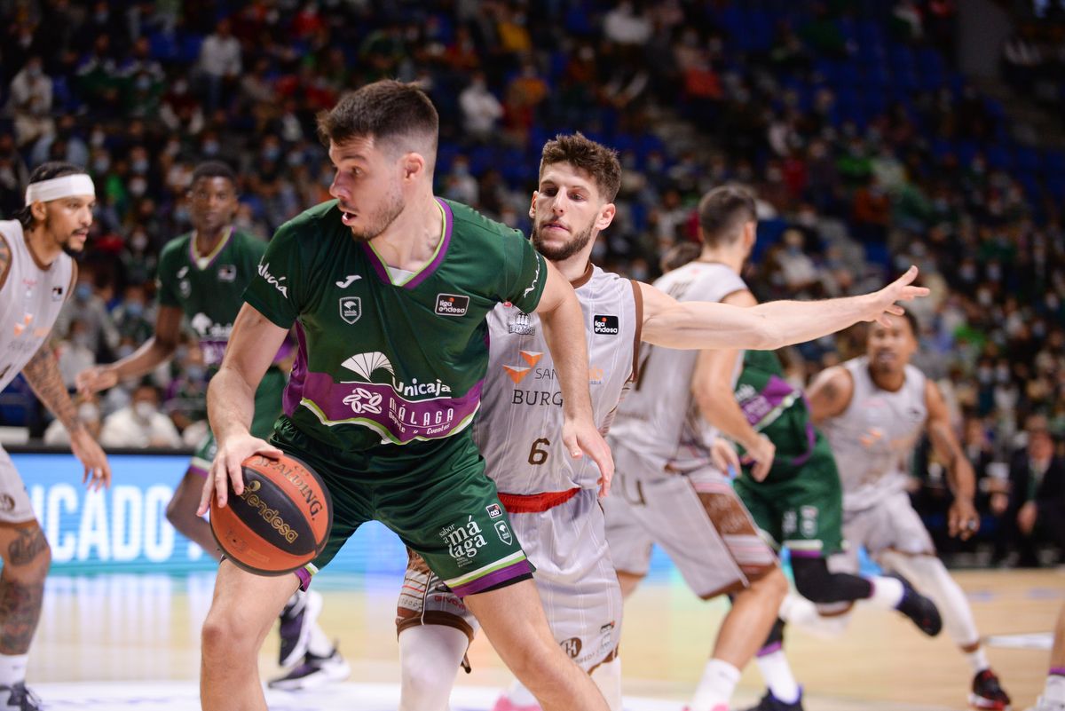 Las imágenes del Unicaja - San Pablo Burgos en el Martín Carpena.