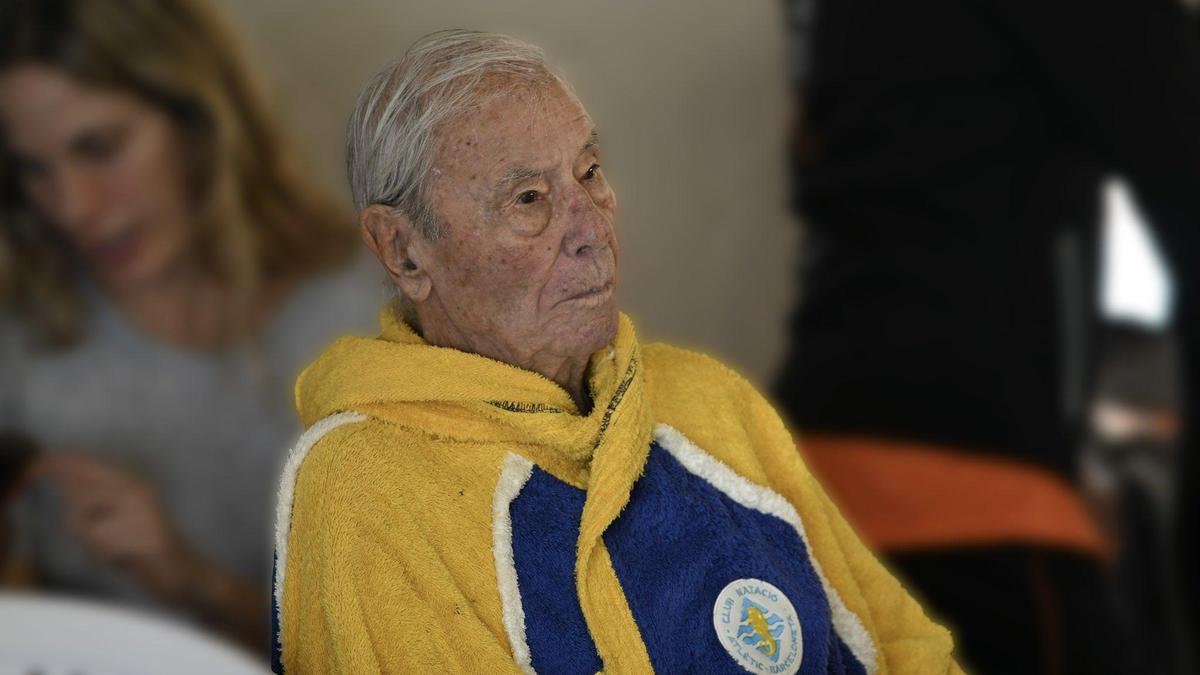 Muere Pepito Cercós, el nadador histórico del Atlètic Barceloneta