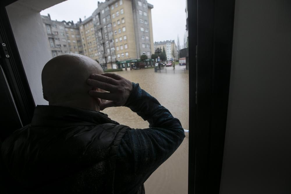 Inundaciones en Oviedo