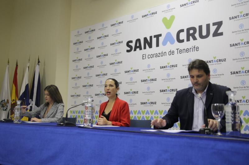 Convocatoria de ayudas a autónomos y pequeñas empresas ayuntamiento de Santa Cruz , Patricia Hernández,  alcaldesa   | 08/04/2020 | Fotógrafo: Delia Padrón