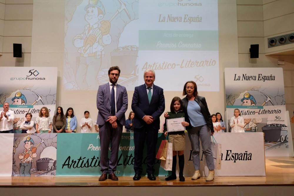 Claudia González Conde, del colegio Santo Domingo de Guzmán (Mieres)