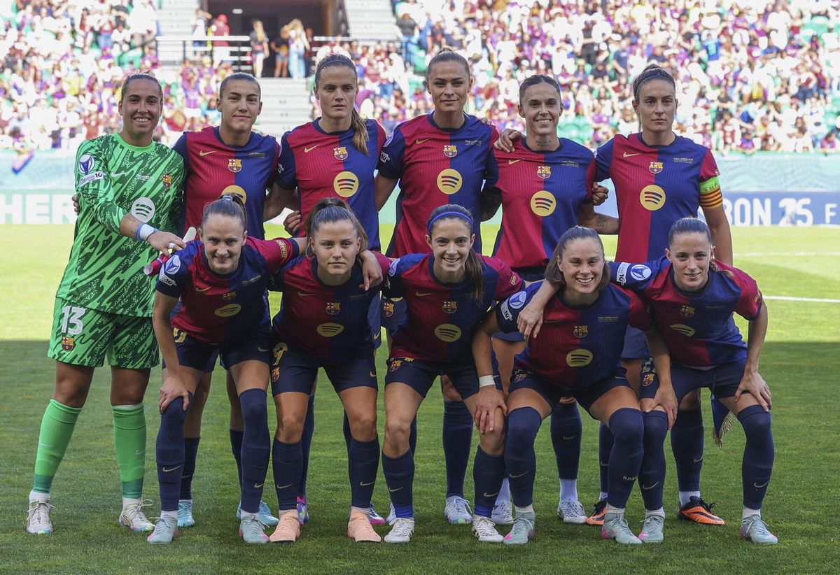 Les imatges de lArsenal - Barça de la final de la Champions femenina