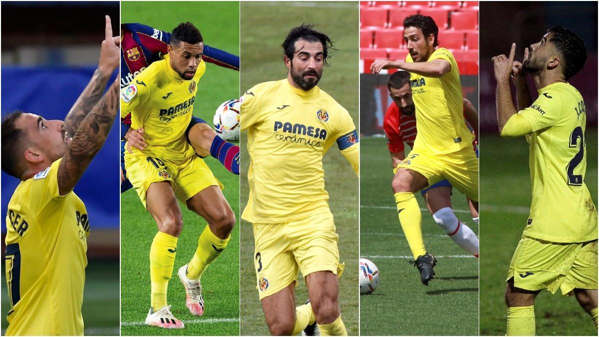 Alcácer, Coquelin, Albiol, Parejo y Jaume Costa: cinco jugadores del Villarreal con pasado valencianista