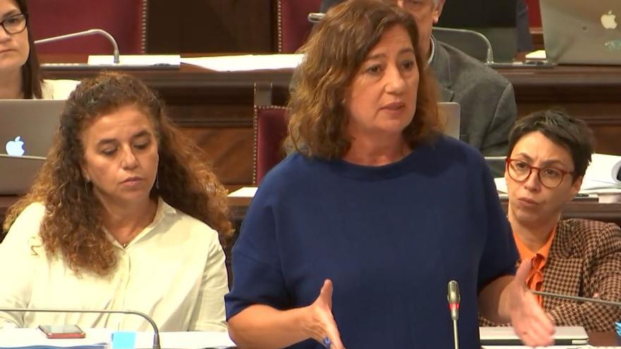 Armengol: &quot;Haremos posible tener los mejores sanitarios y garantizar los derechos lingüísticos en Baleares&quot;