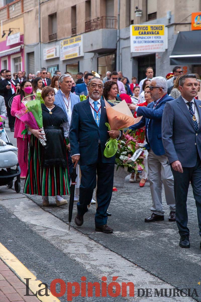 Misa del día 1 de mayo en honor a la Vera Cruz de caravaca