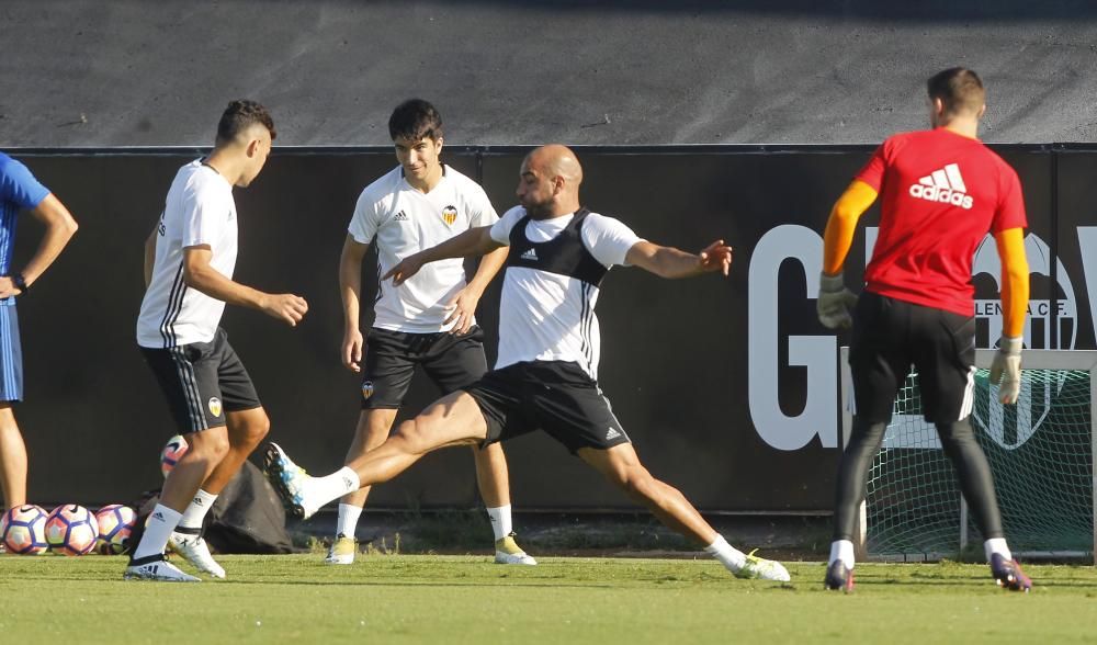 Las mejores fotos del entrenamiento del Valencia CF