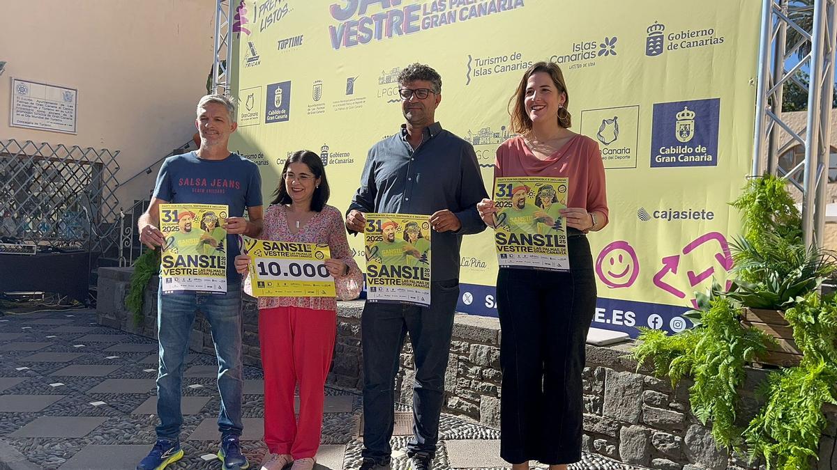 Imagen de la presentación de la San Silvestre 2025.