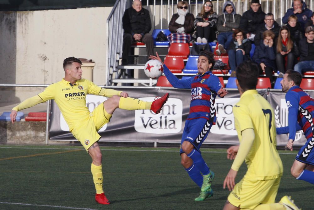 Les millors imatges del Llagostera - Vila-real B