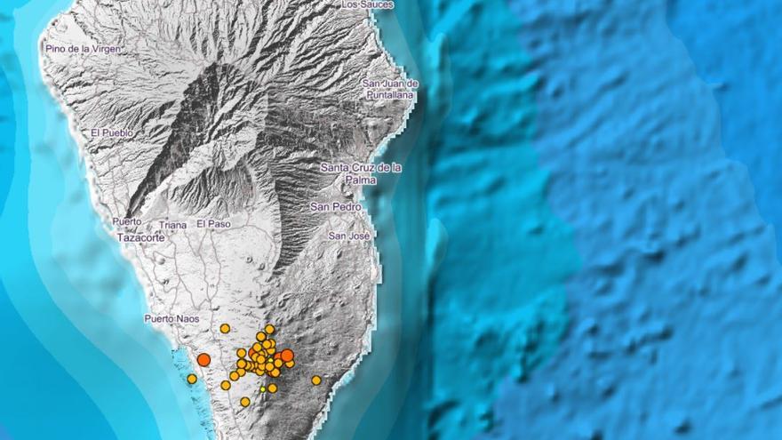 Fuencaliente registra un terremoto de 3,3 de magnitud
