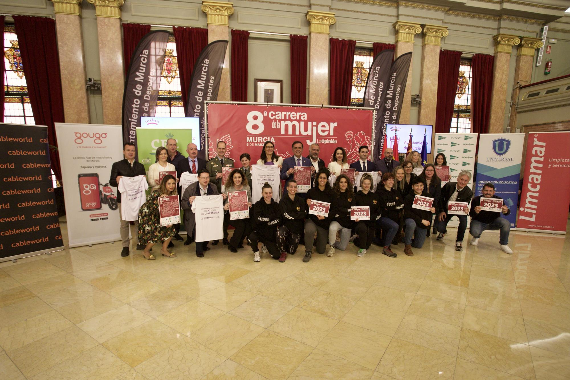 Presentación de la Carrera de la Mujer en Murcia 2023