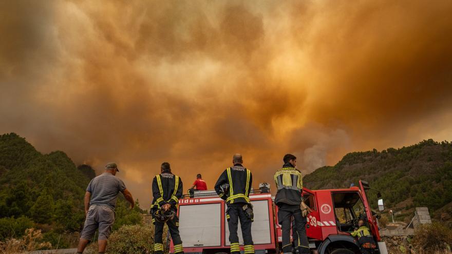 DIRECTO | Evacuación preventiva de Aguamansa, Pinolere y parte alta de La Florida, en La Orotava