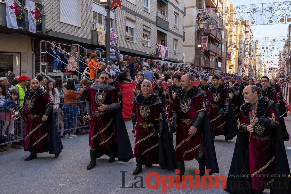 Procesión de subida a la Basílica en las Fiestas de Caravaca (Bando Cristiano)