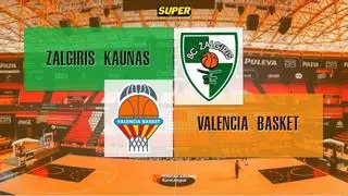 Directo | Euroliga: Zalgiris - Valencia Basket