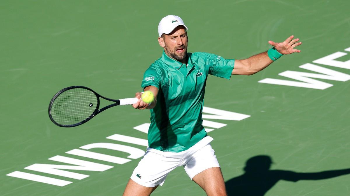 Novak Djokovic, en Indian Wells