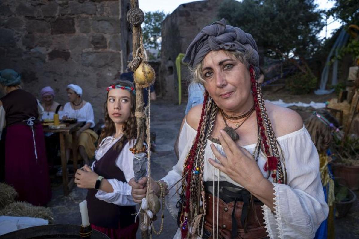 Algunes dels personatges de la Fira dels Templers