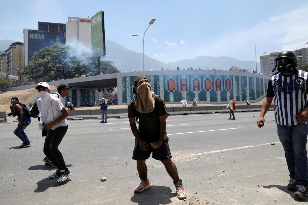 Rally against the government of Venezuela's ...