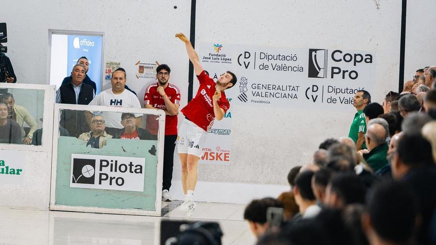 Montaner d'Almiserà juga este divendres al Trinquet Ciscar de Piles