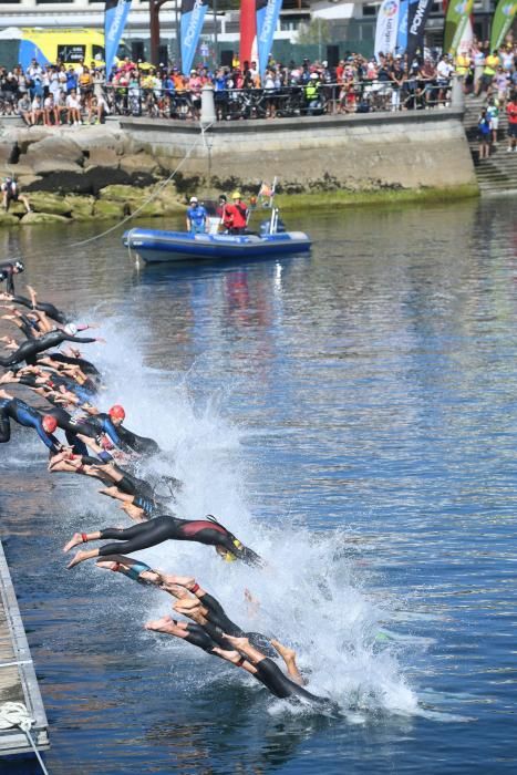 Prueba femenina del Nacional de triatlón