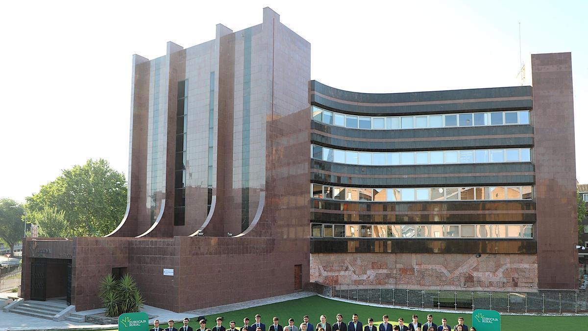 Promoción de 2026 de alumnos en prácticas en Eurocaja Rural