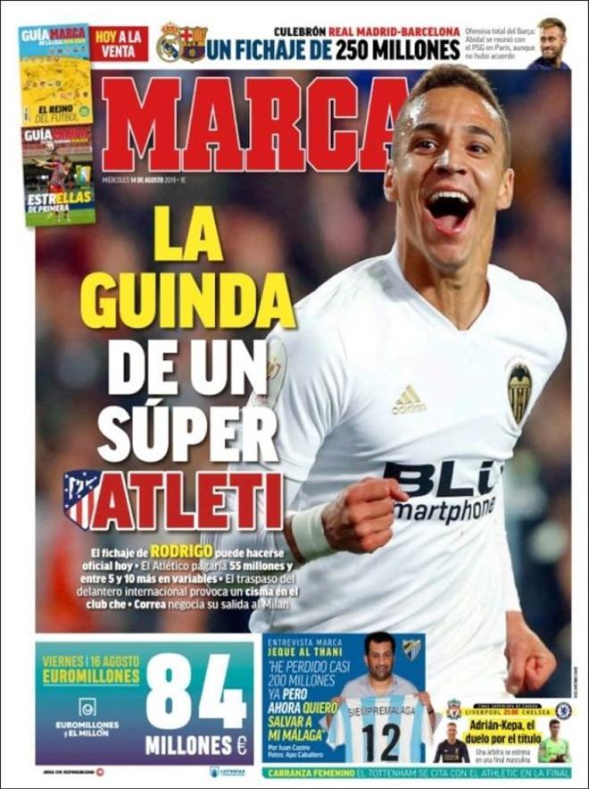 Portada de Marca del 14 de agosto