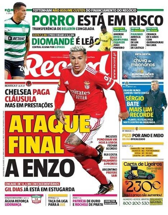 Las portadas de la prensa deportiva de hoy