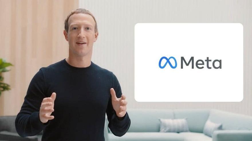 Mark Zuckerberg durante la presentación de Meta en 2021.