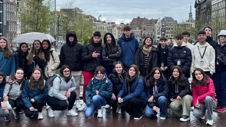 Alumnos del Losada Diéguez, de viaje a Ámsterdam
