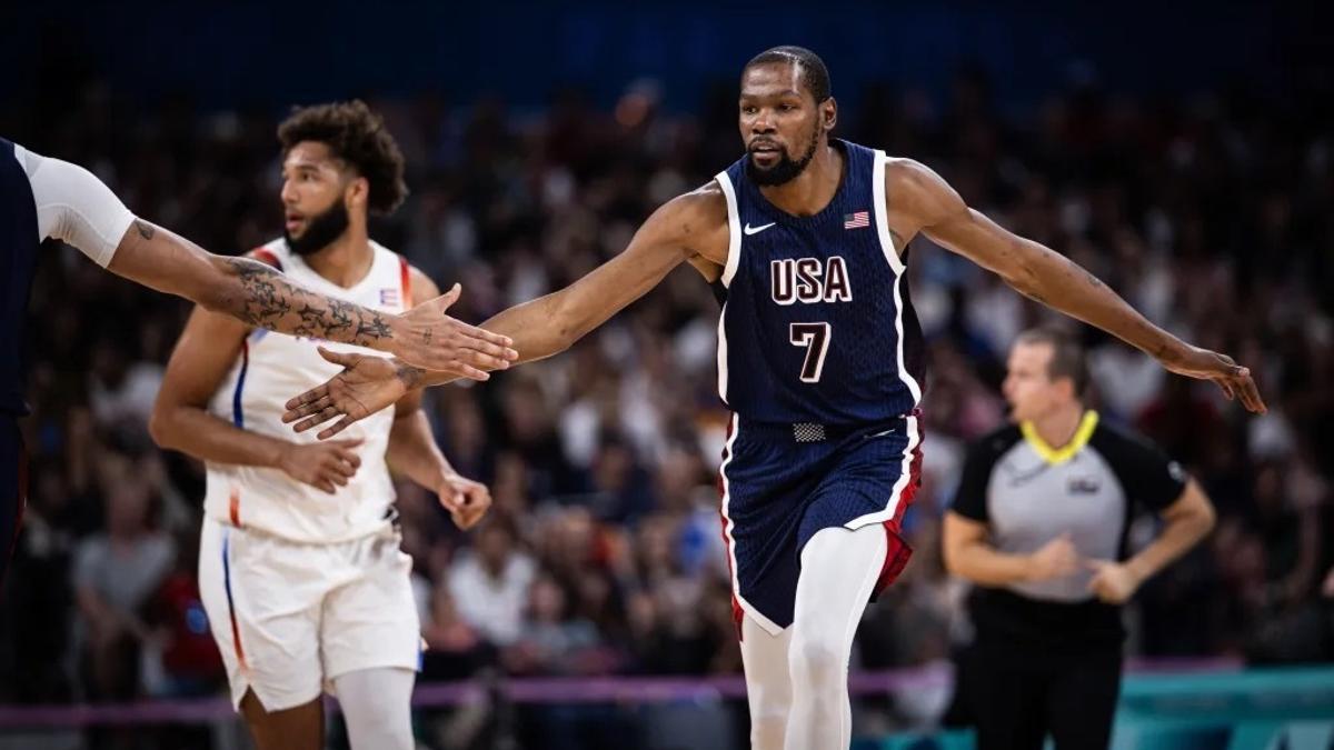 Kevin Durant va en busca de su cuarta medalla de oro olímpica