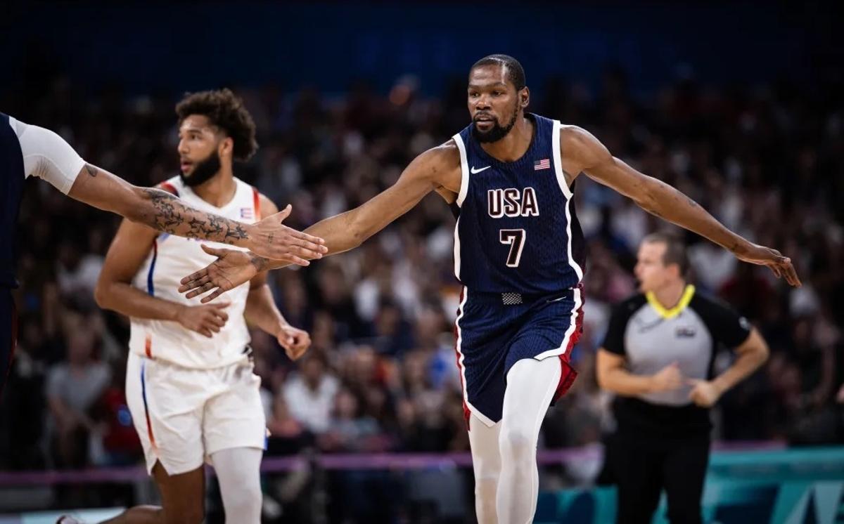 Kevin Durant va en busca de su cuarta medalla de oro olímpica