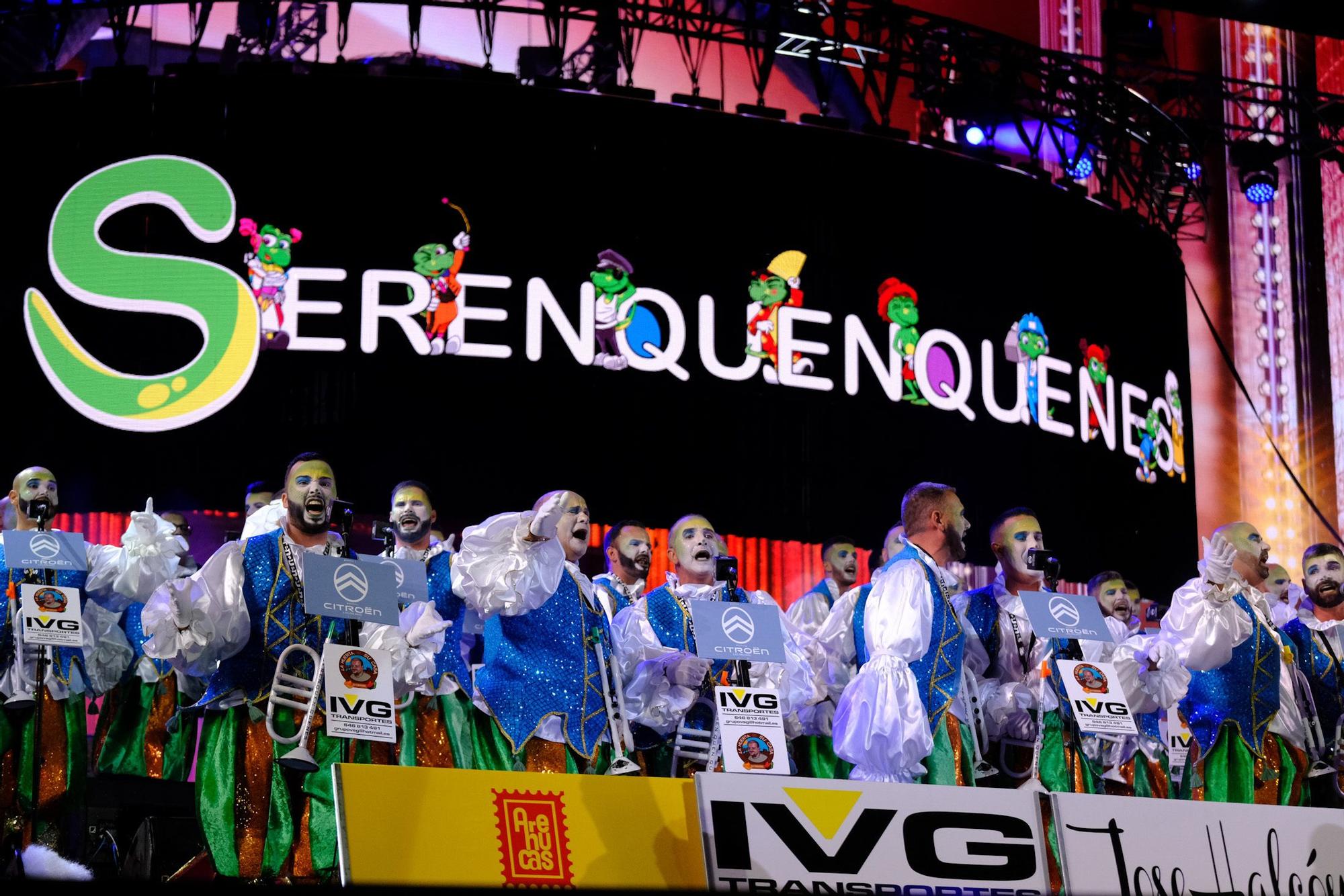 Final del Concurso de Murgas del Carnaval de Las Palmas de Gran Canaria 2023