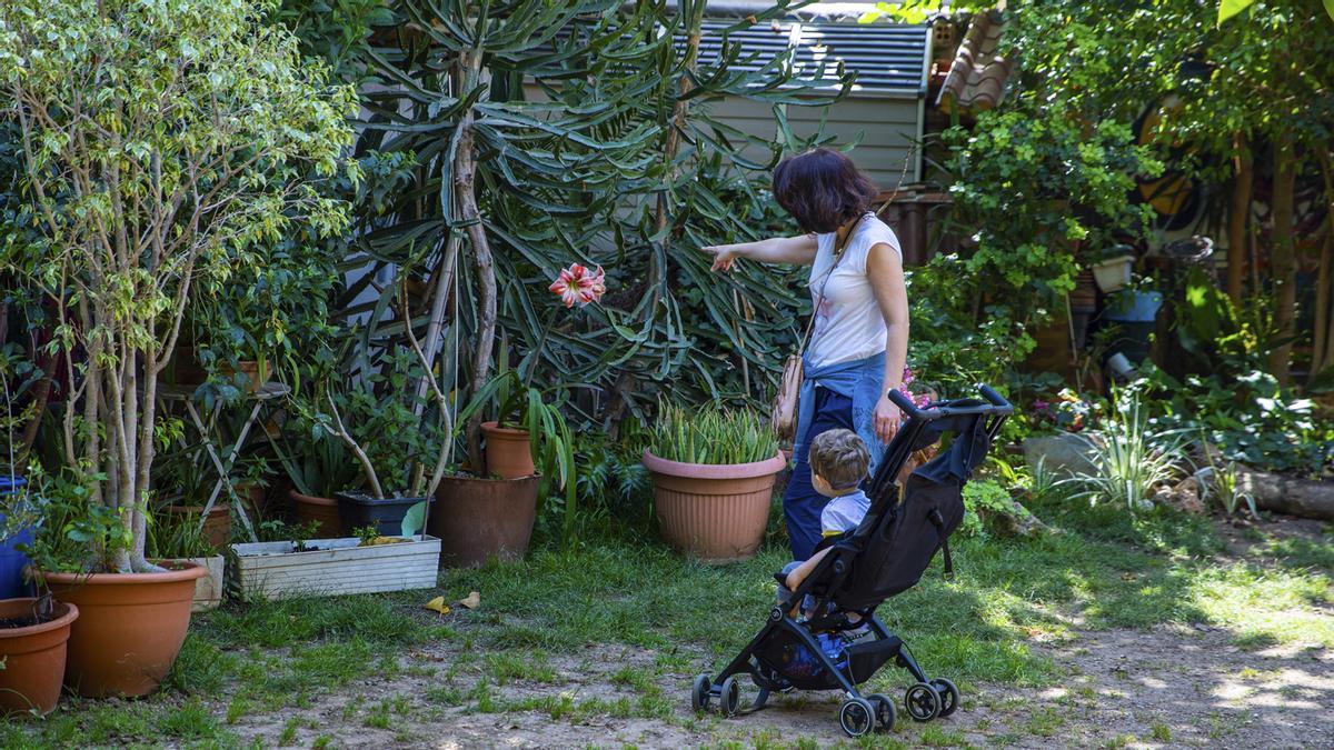 Un paréntesis natural en Gràcia: el Jardí del Silenci.  