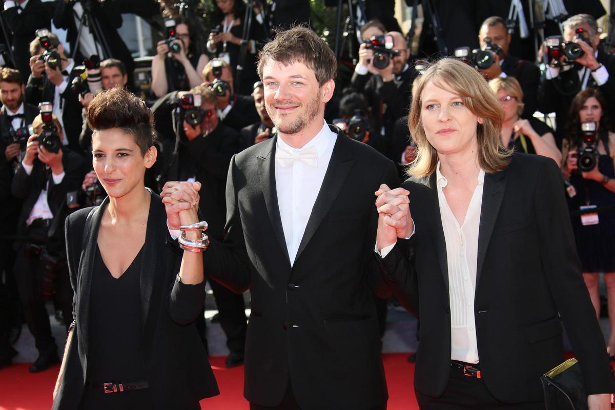 Samuel Theis, en el Festival de Cannes de 2014.