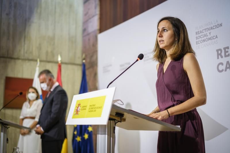 Visita de la ministra de Derechos Sociales a Canarias