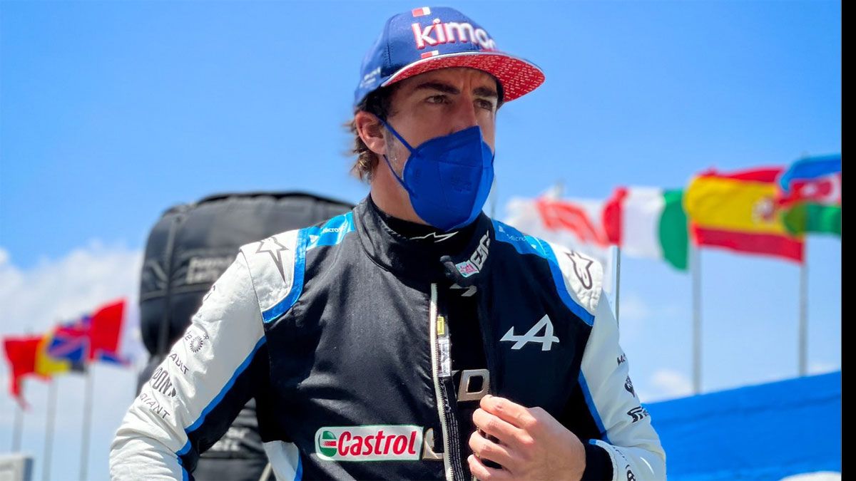 Alonso subió al podio en Catar. Fue el primero desde Hungría 2014