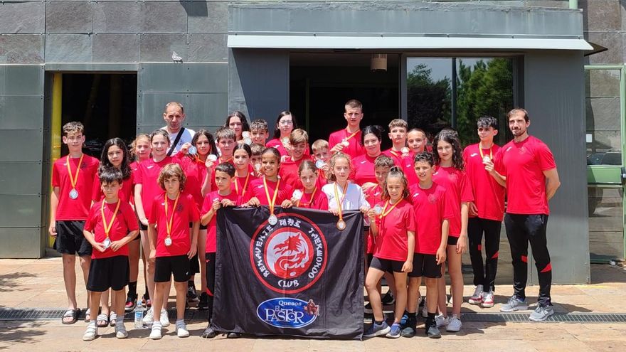 Bronce por equipos y 21 preseas individuales para el Taekwondo Benavente