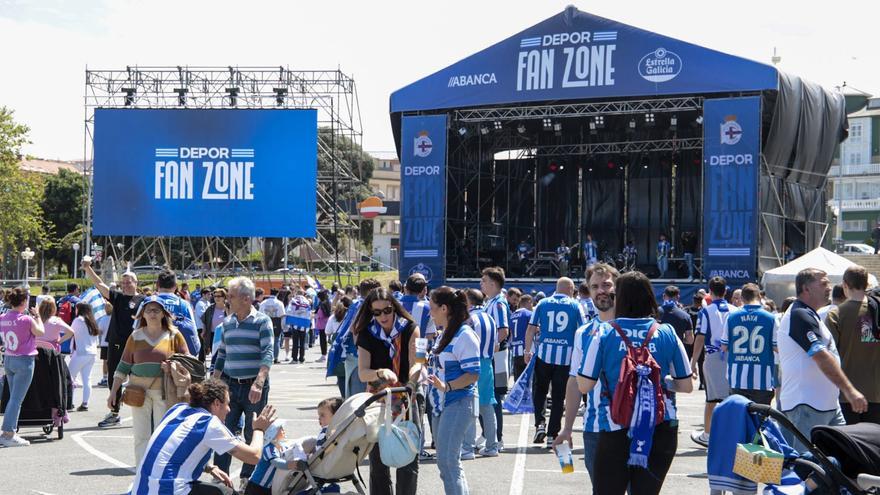 Fan Zone en Riazor
