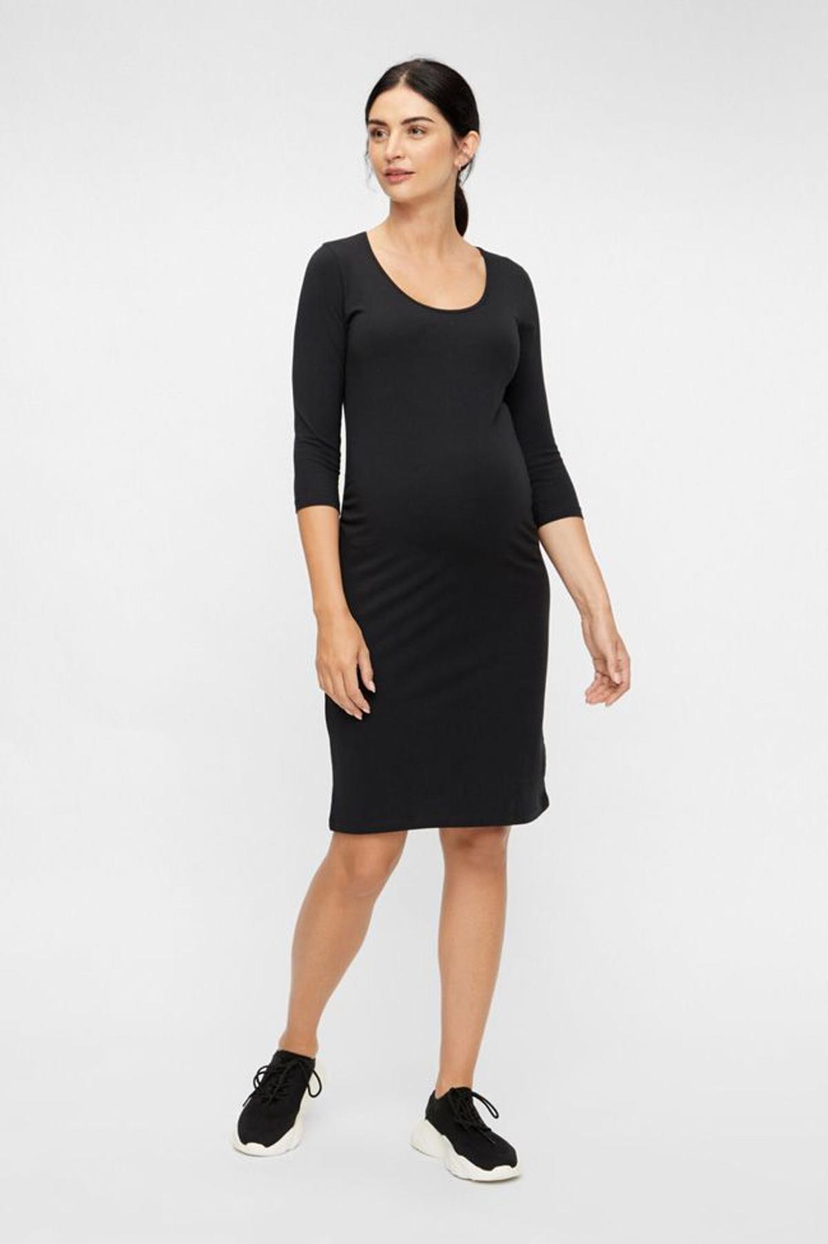 Vestido negro de algodón orgánico, de Women'secret