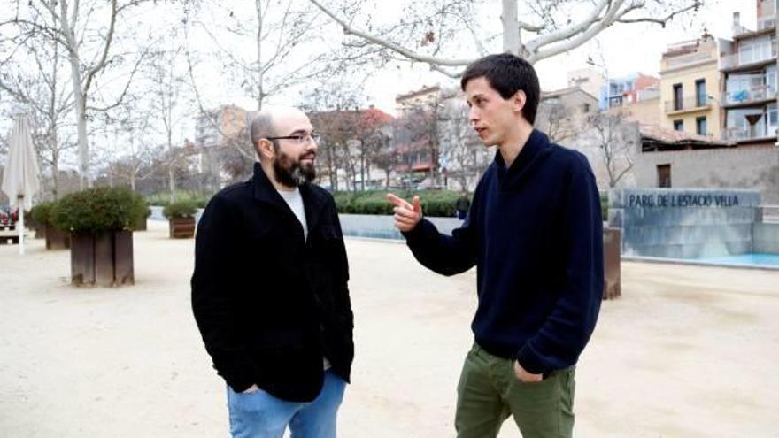 Juan Carlos González i Pau Ortínez, de l&#039;entitat Aigua és vida