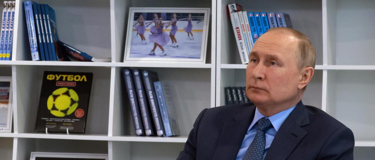 Putin visits the Sirius Educational Center for Gifted Children, in Sochi